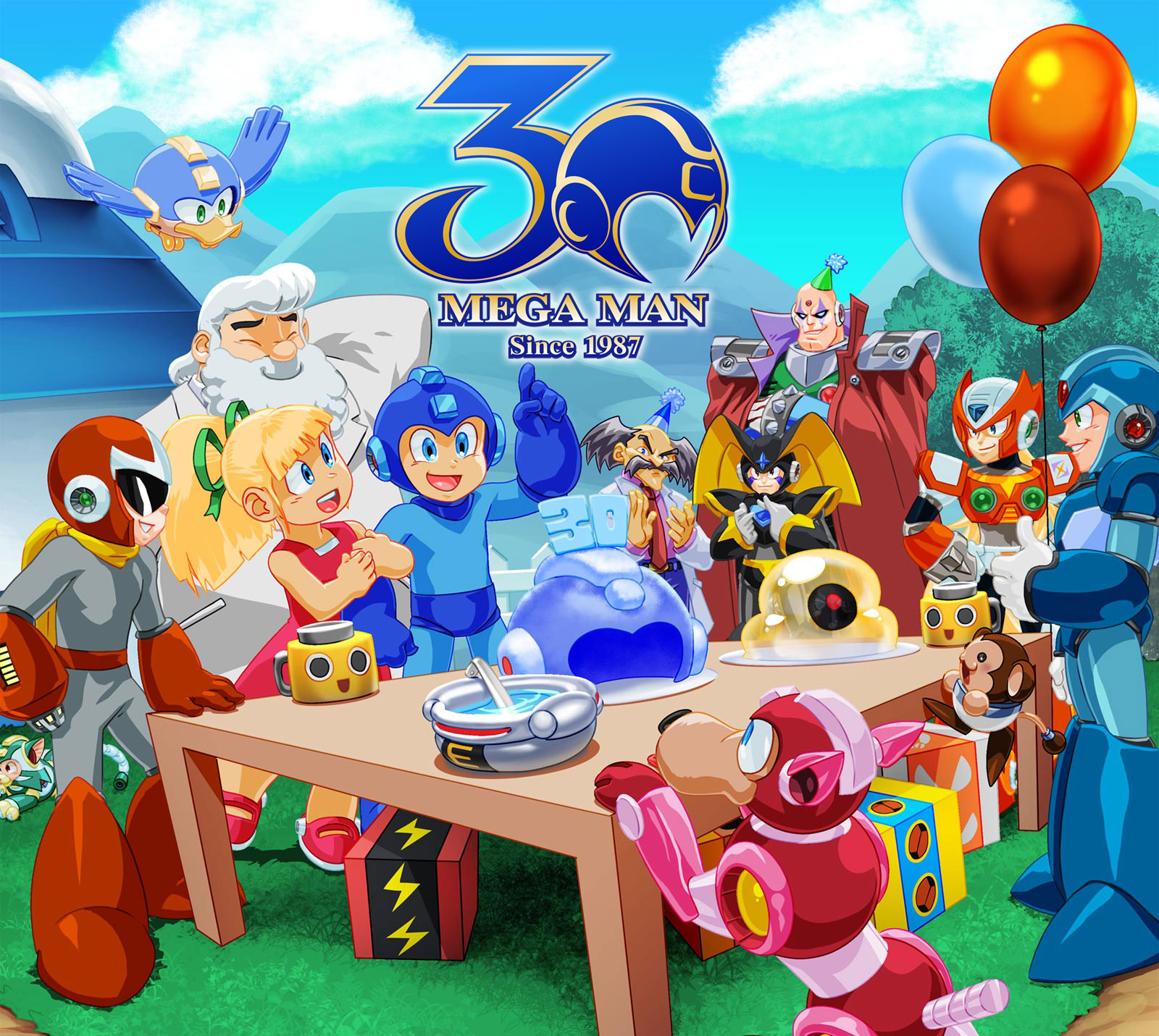 Enter the Mega Man 30th Anniversary Sweepstakes