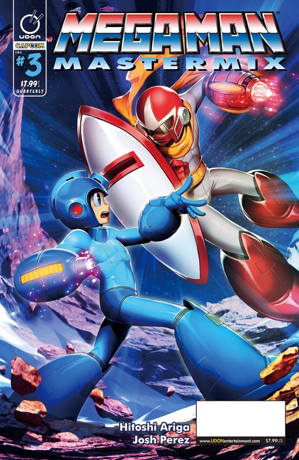 Updated Release Info for Mega Man Mastermix #3