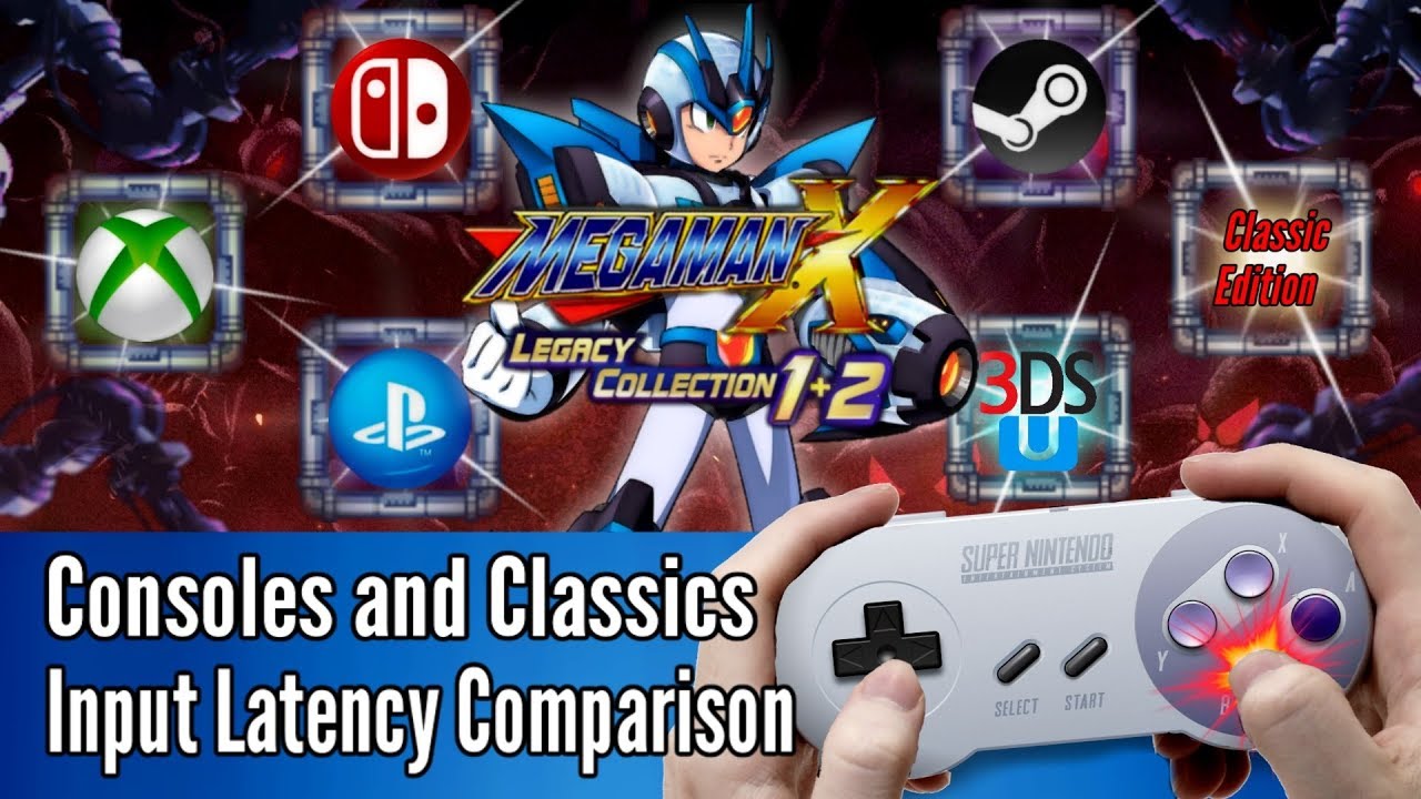 GigaBoots Performs the Ultimate Lag Test on All Versions of Mega Man X Legacy Collection