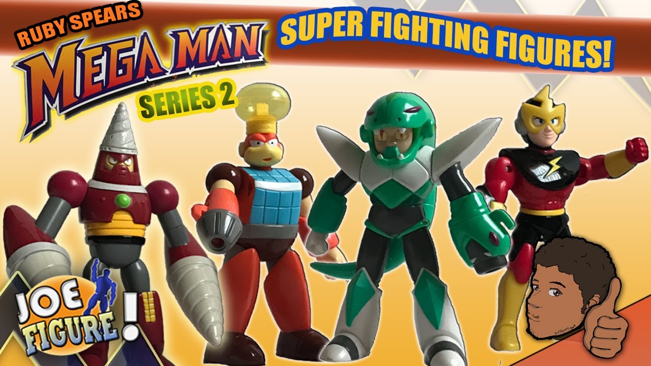 Joe Figure Looks at Series 2 of the 90’s Bandai Mega Man Action Figures