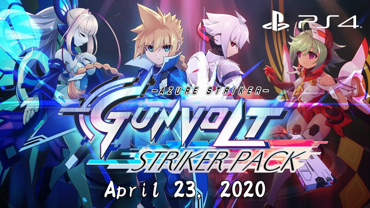 Azure Striker Gunvolt: Striker Pack is Coming to PlayStation 4