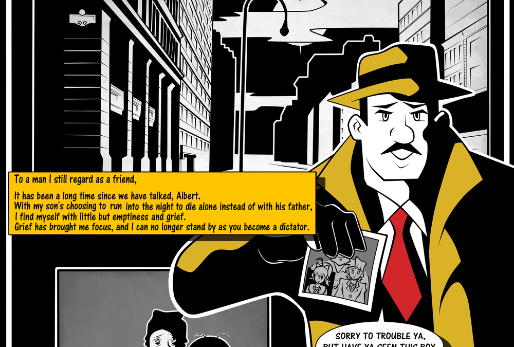 Past and Future Collide with a Noir Twist in Mega Man Redux