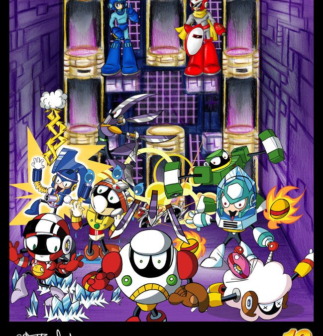 Full Roster of Capcom*Unity’s Mega Man 10 Collab Fan Art Contest