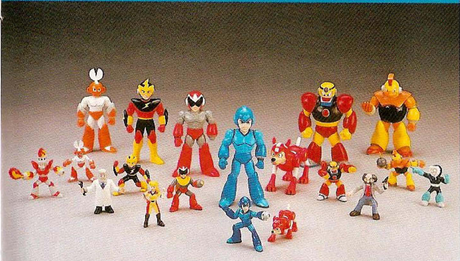 Mega man mini sale figures