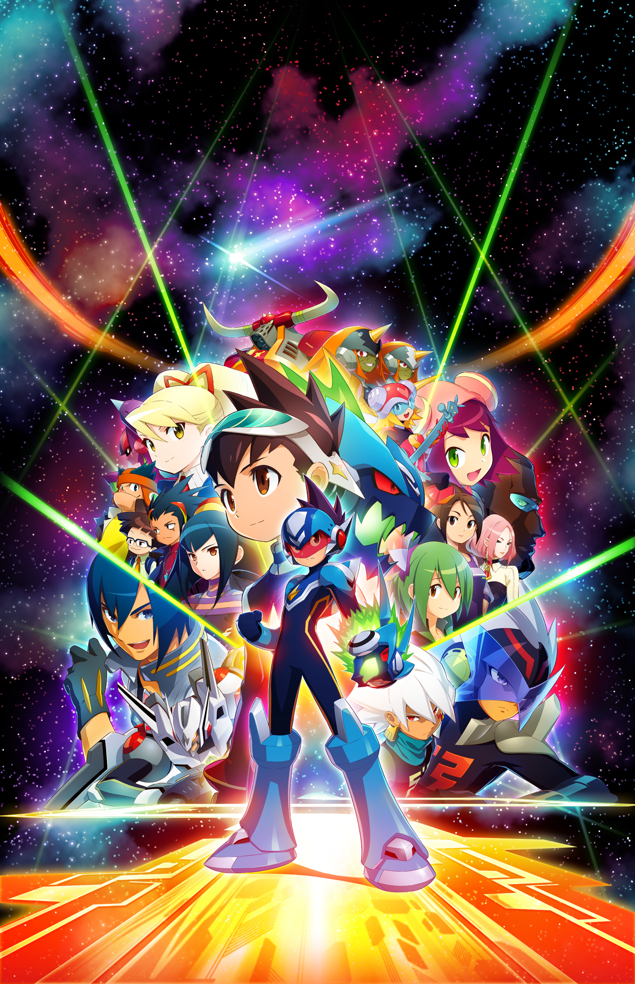 Press Release: Mega Man Star Force™ Legacy Collection Takes Over the Wave World Today!